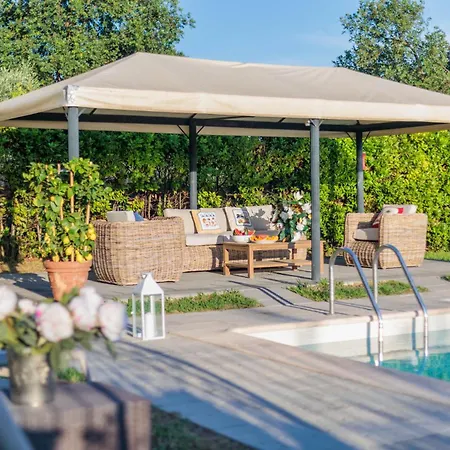 فيلة Tuscan Fizz, A Traditional Stone With Pool Piaggiori