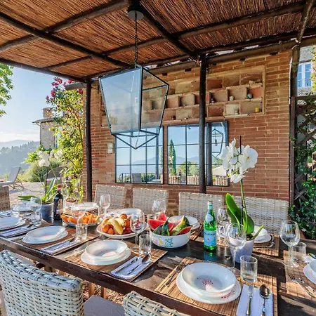 Tuscan Fizz, A Traditional Stone With Pool فيلة Piaggiori